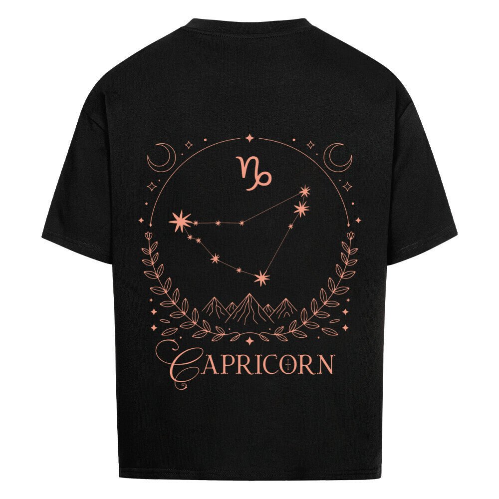 Capricorn - Steinbock Cosmic Flow Oversize Shirt - Lunaura