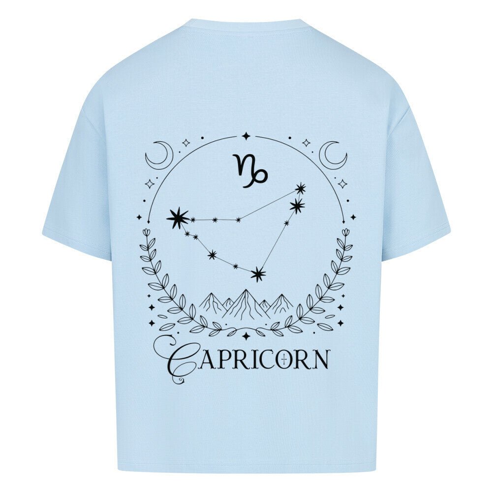 Capricorn - Steinbock Cosmic Flow Oversize Shirt - Lunaura