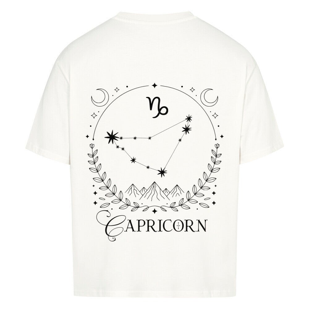 Capricorn - Steinbock Cosmic Flow Oversize Shirt - Lunaura
