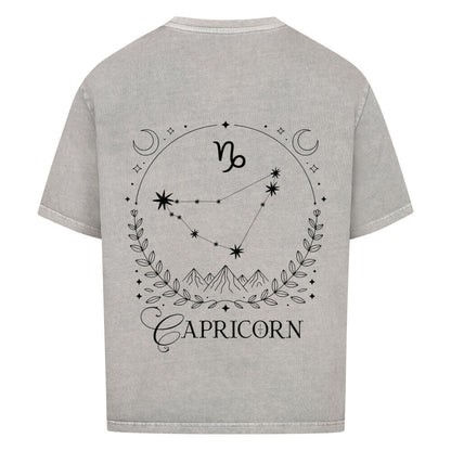 Capricorn - Steinbock Cosmic Flow Oversize Shirt - Lunaura