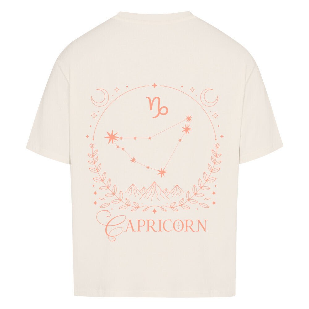 Capricorn - Steinbock Cosmic Flow Oversize Shirt - Lunaura
