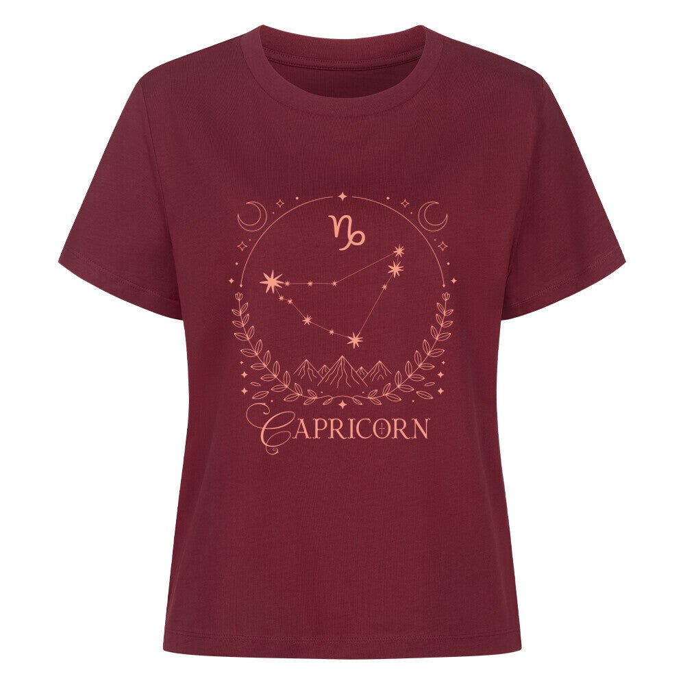 Capricorn - Steinbock SoulFit Organic Women Shirt - Lunaura
