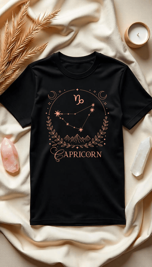 Capricorn - Steinbock Unisex Organic T-Shirt - Lunaura
