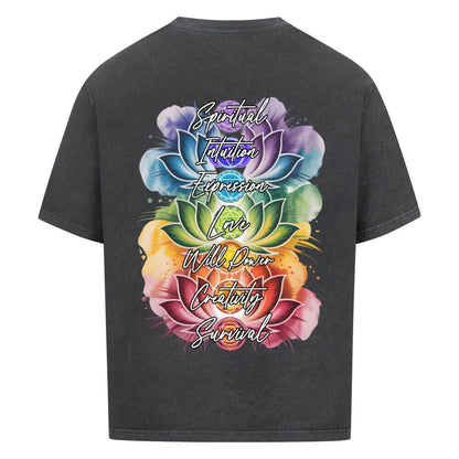 Chakra - Cosmic Flow Oversize Shirt - Lunaura