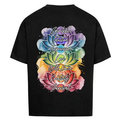 Chakra - Cosmic Flow Oversize Shirt - Lunaura