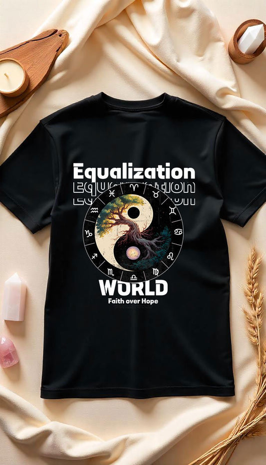 Equalization - Unisex Organic T-Shirt - Lunaura