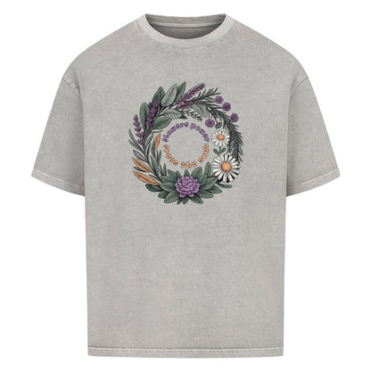 Flower Power - Cosmic Flow Oversize Shirt - Lunaura