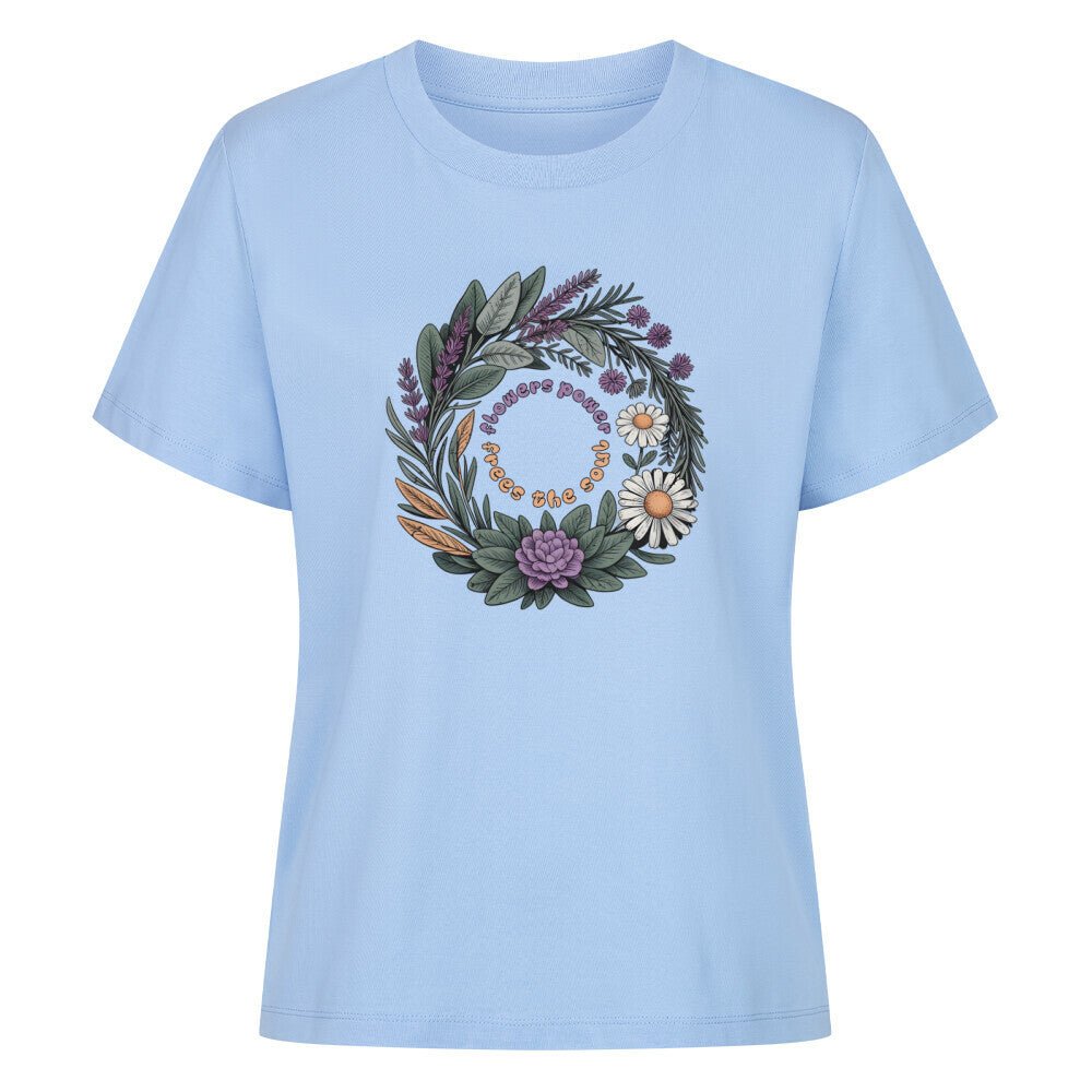 Flower Power - SoulFit Organic Women Shirt - Lunaura