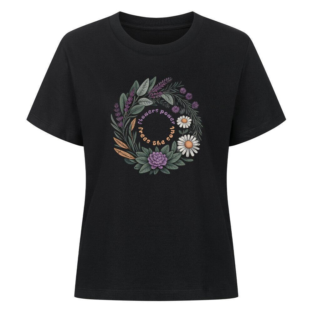 Flower Power - SoulFit Organic Women Shirt - Lunaura