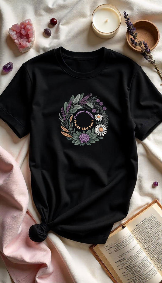 Flower Power - SoulFit Organic Women Shirt - Lunaura
