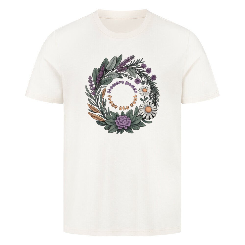 Flower Power - Unisex Organic T-Shirt - Lunaura