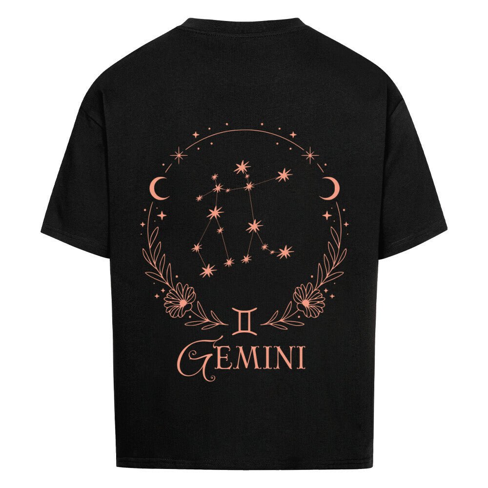 Gemini - Zwilling Cosmic Flow Oversize Shirt - Lunaura