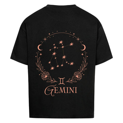 Gemini - Zwilling Cosmic Flow Oversize Shirt - Lunaura