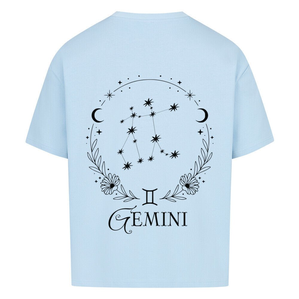 Gemini - Zwilling Cosmic Flow Oversize Shirt - Lunaura