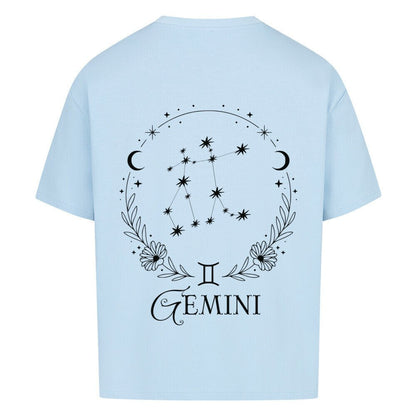 Gemini - Zwilling Cosmic Flow Oversize Shirt - Lunaura