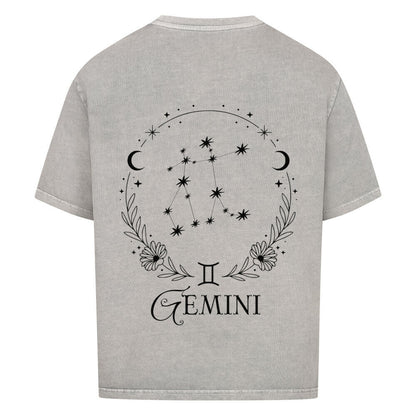 Gemini - Zwilling Cosmic Flow Oversize Shirt - Lunaura