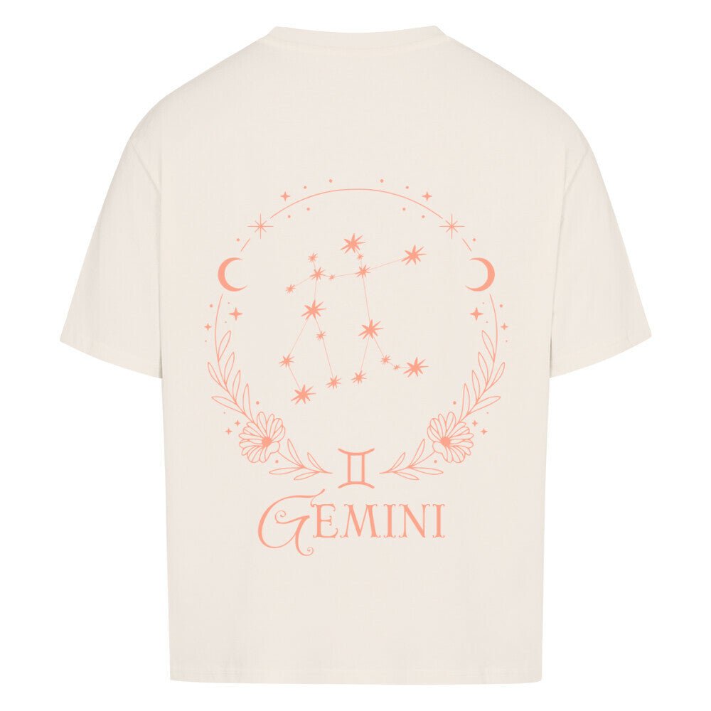 Gemini - Zwilling Cosmic Flow Oversize Shirt - Lunaura