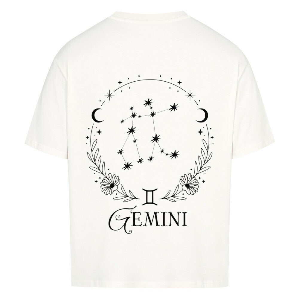 Gemini - Zwilling Cosmic Flow Oversize Shirt - Lunaura