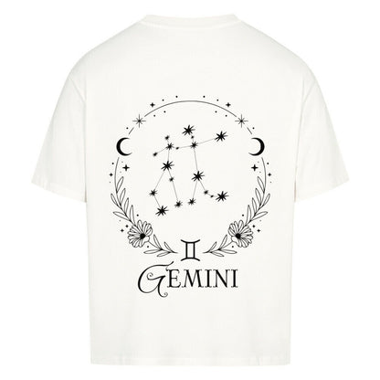 Gemini - Zwilling Cosmic Flow Oversize Shirt - Lunaura
