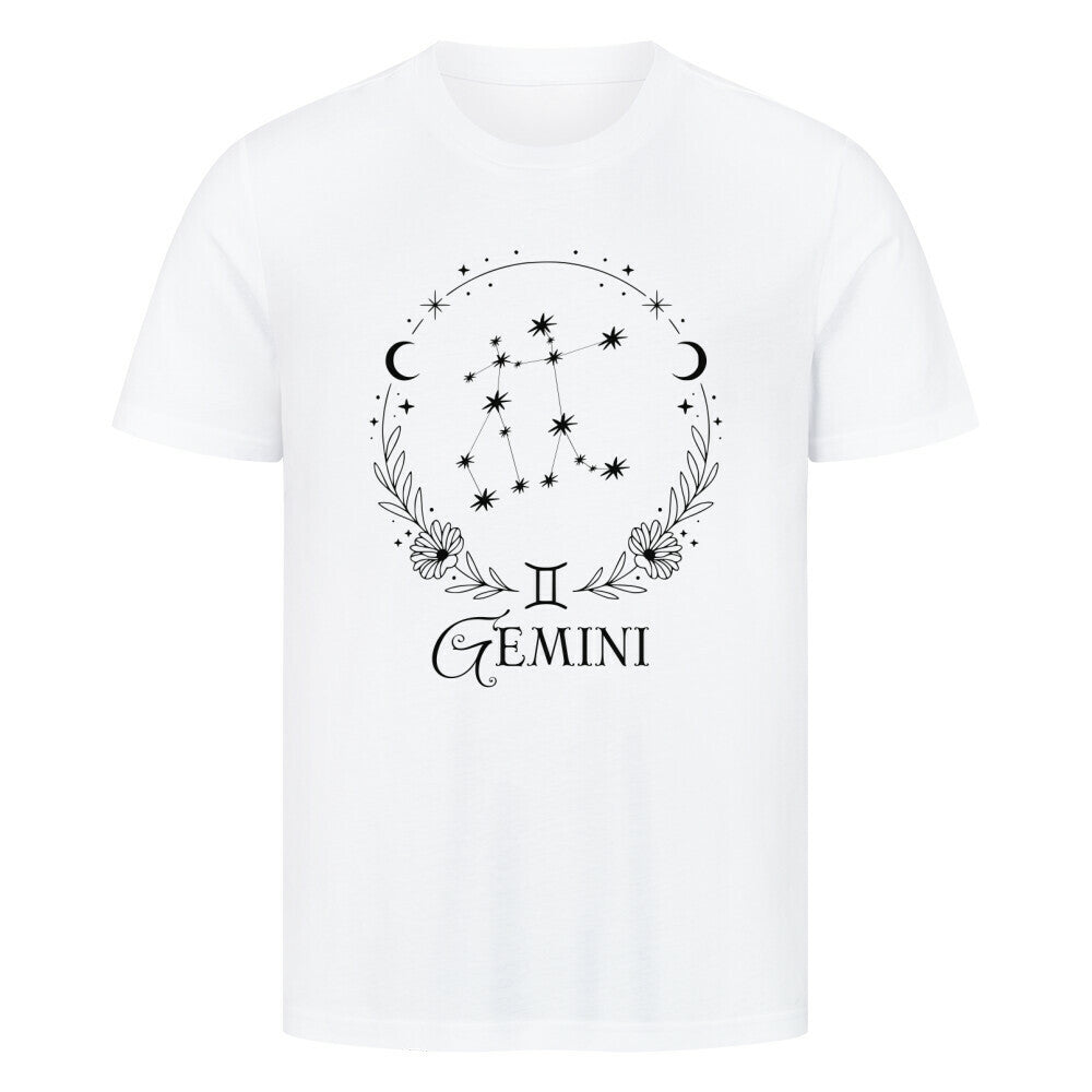 Gemini - Zwilling Unisex Organic T-Shirt - Lunaura