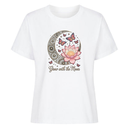 Grow with the Moon - SoulFit Organic Women Shirt - Lunaura