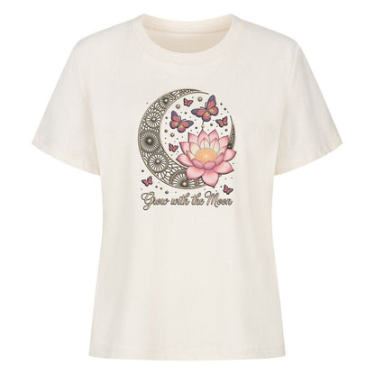 Grow with the Moon - SoulFit Organic Women Shirt - Lunaura