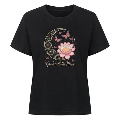 Grow with the Moon - SoulFit Organic Women Shirt - Lunaura