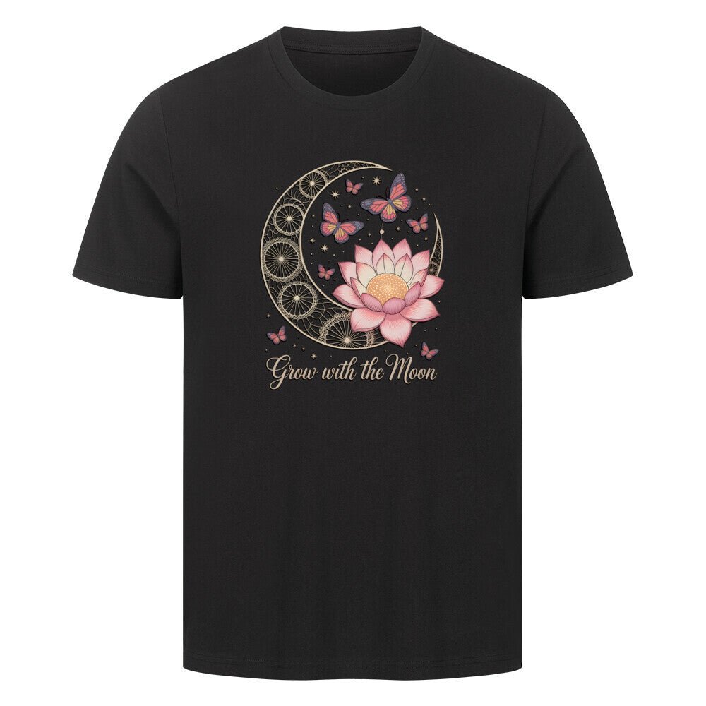 Grow with the Moon - Unisex Organic T-Shirt - Lunaura