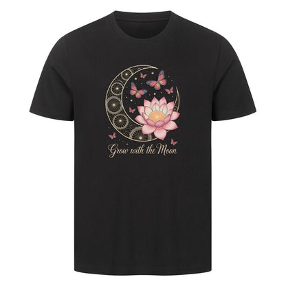 Grow with the Moon - Unisex Organic T-Shirt - Lunaura