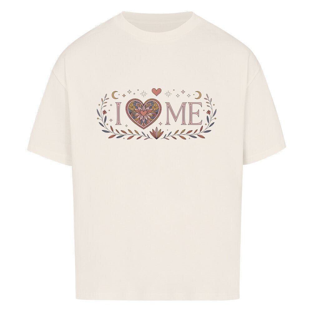 I LOVE ME - Cosmic Flow Oversize Shirt - Lunaura