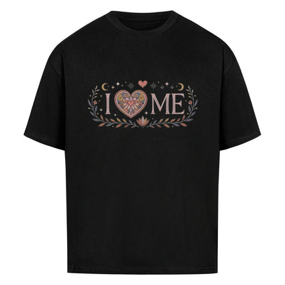 I LOVE ME - Cosmic Flow Oversize Shirt - Lunaura