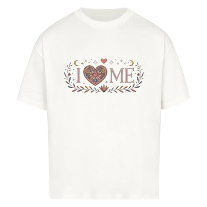 I LOVE ME - Cosmic Flow Oversize Shirt - Lunaura