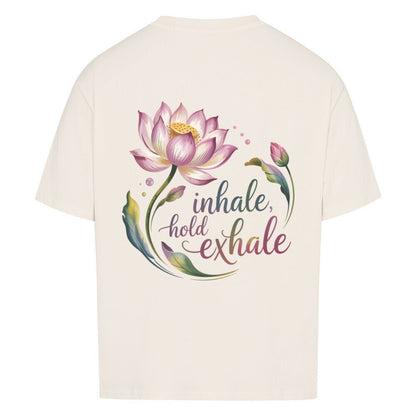 Inhale exhale - Cosmic Flow Oversize Shirt - Lunaura