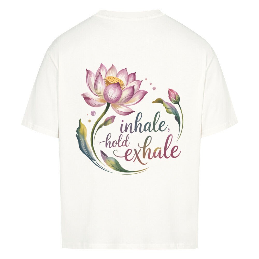 Inhale exhale - Cosmic Flow Oversize Shirt - Lunaura