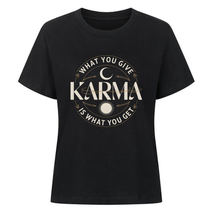 Karma – What You Give Is What You Get - SoulFit Organic Women Shirt - Lunaura