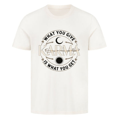Karma – What You Give Is What You Get - Unisex Organic T-Shirt - Lunaura