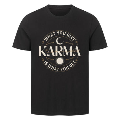 Karma – What You Give Is What You Get - Unisex Organic T-Shirt - Lunaura