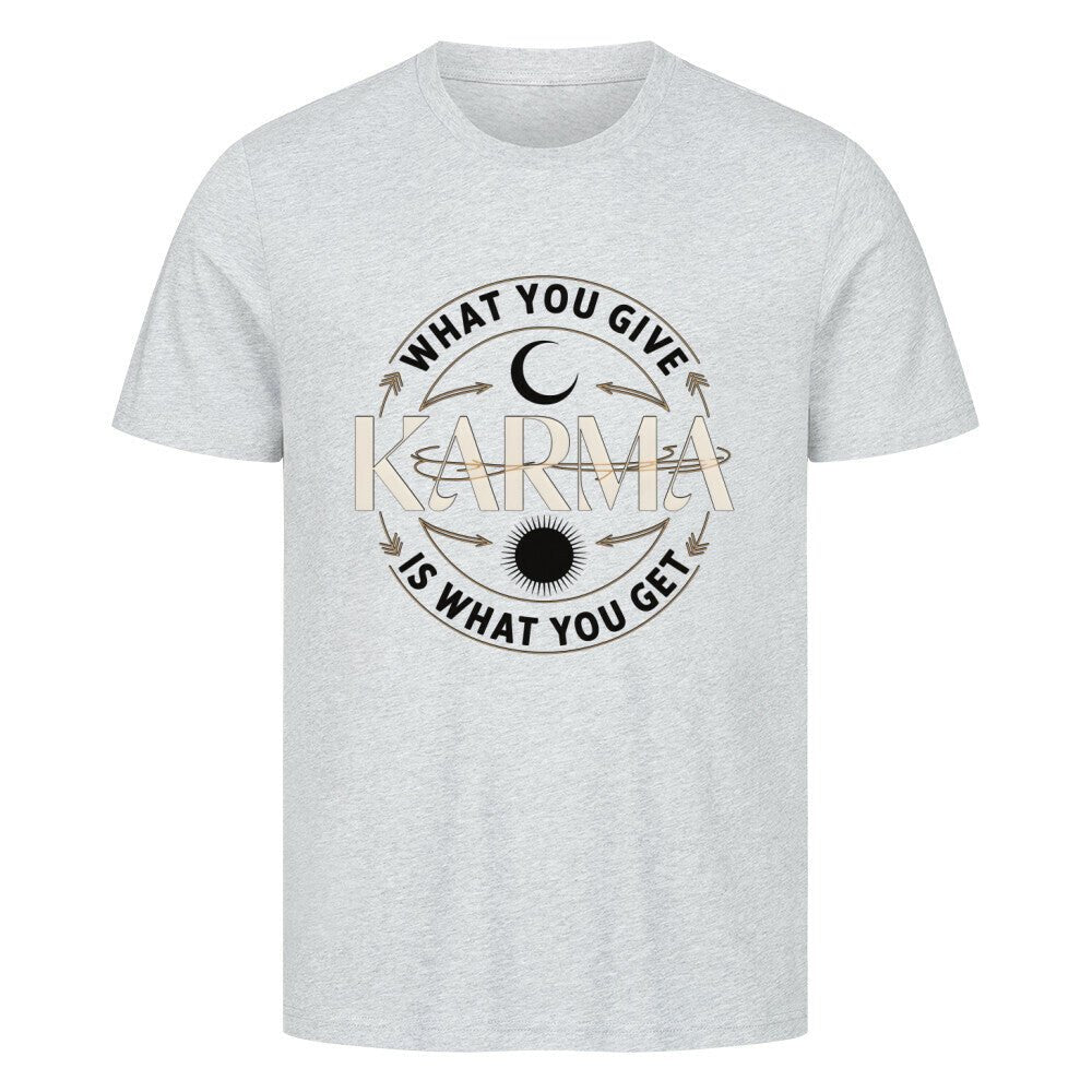 Karma – What You Give Is What You Get - Unisex Organic T-Shirt - Lunaura