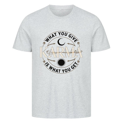 Karma – What You Give Is What You Get - Unisex Organic T-Shirt - Lunaura