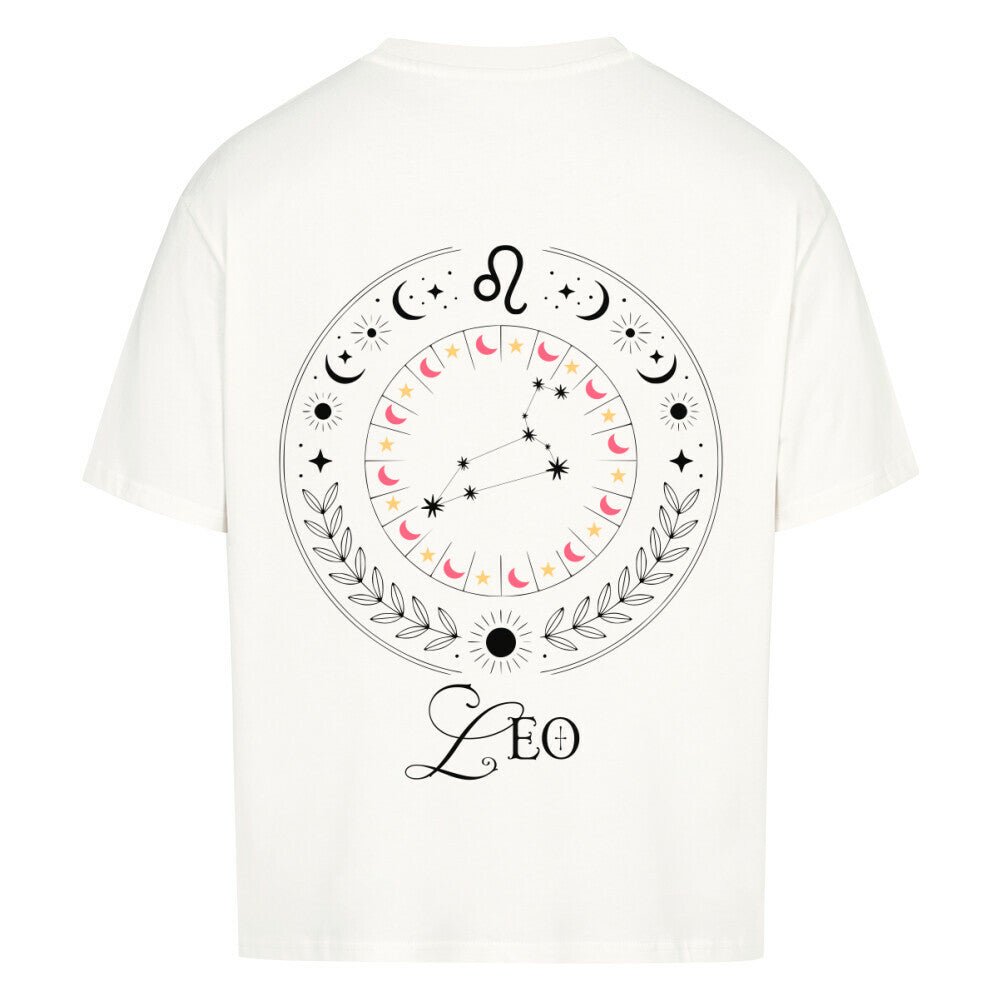 Leo - Löwe Cosmic Flow Oversize Shirt - Lunaura