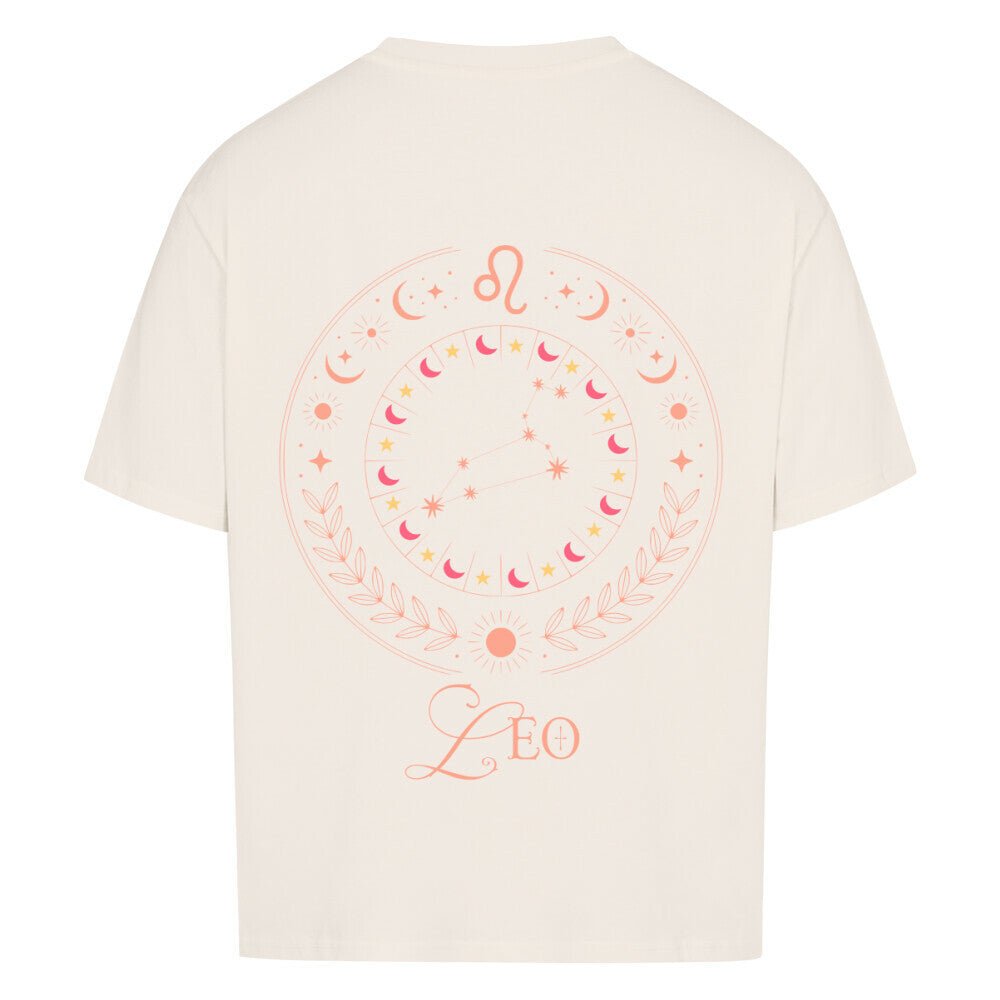 Leo - Löwe Cosmic Flow Oversize Shirt - Lunaura
