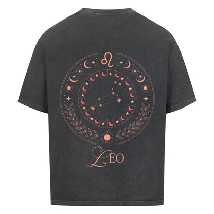 Leo - Löwe Cosmic Flow Oversize Shirt - Lunaura