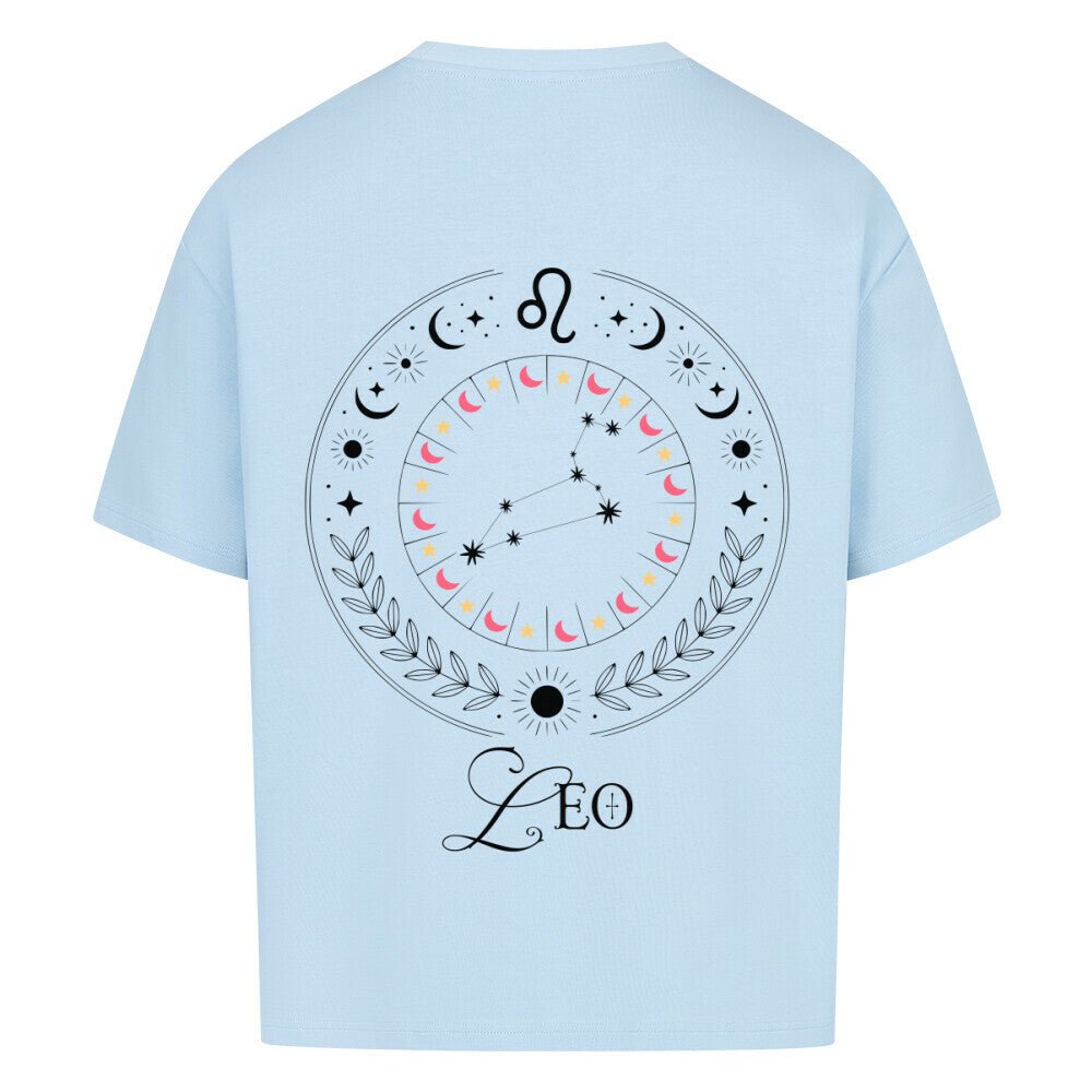 Leo - Löwe Cosmic Flow Oversize Shirt - Lunaura