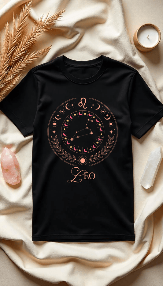 Leo - Löwe Unisex Organic T-Shirt - Lunaura