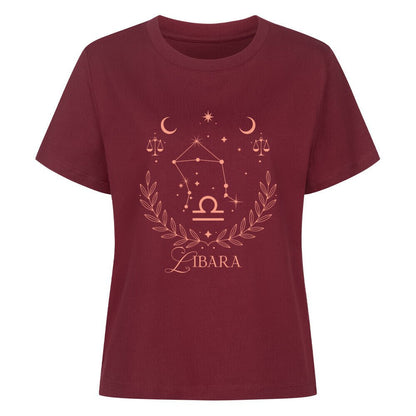 Libara - Waage SoulFit Organic Women Shirt - Lunaura