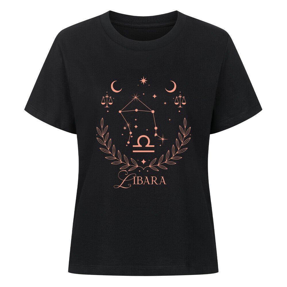 Libara - Waage SoulFit Organic Women Shirt - Lunaura