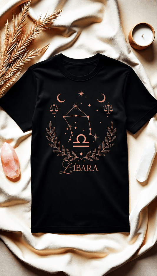 Libara - Waage Unisex Organic T-Shirt - Lunaura