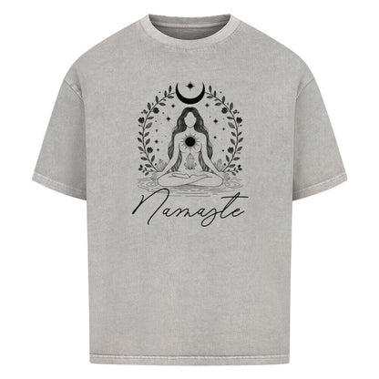 Namaste - Cosmic Flow Oversize Shirt - Lunaura