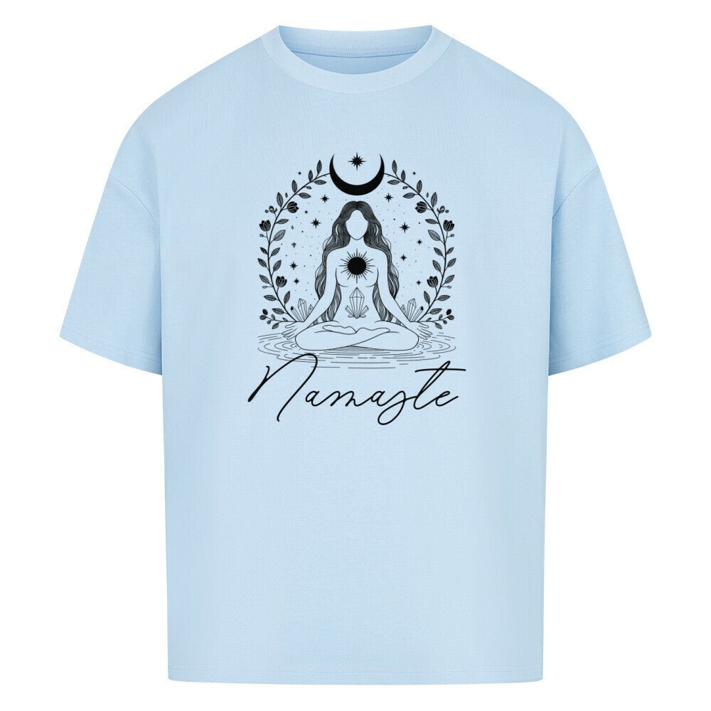 Namaste - Cosmic Flow Oversize Shirt - Lunaura