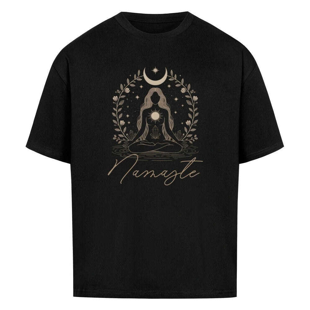 Namaste - Cosmic Flow Oversize Shirt - Lunaura